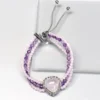 Rose quartz amethyst bracelet
