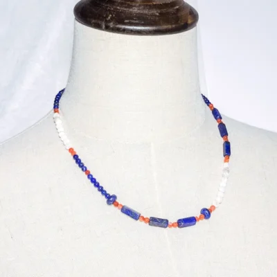 Calming energy bracelet lapis agate